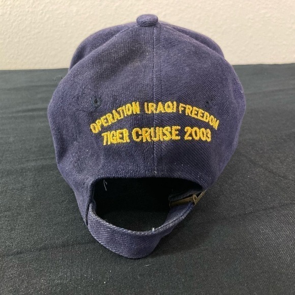USS Nimitz CVN-68 Operation Iraqi Freedom Hat Navy Military Ship Cap Embroidered - Picture 2 of 11
